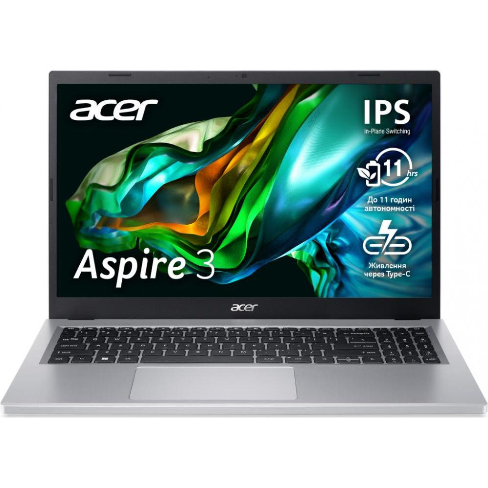 Acer Aspire 3 A315-24P-R8Y4 Pure Silver (NX.KDEEU.01D) - зображення 1