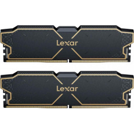   Lexar 32 GB (2x16GB) DDR5 6000 MHz Thor Black (LD5U16G60C32LG-RGD)