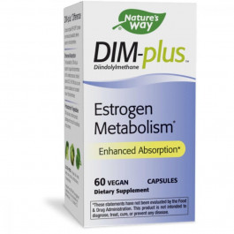   Nature's Way Метаболізм естрогенів, DIM-plus, Estrogen Metabolism, , 60 вегетаріанських капсул