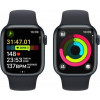 Apple Watch Series 9 GPS 45mm Midnight Aluminum Case w. Midnight S. Band - M/L (MR9A3) - зображення 8