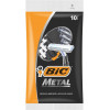 BIC Metal Мужской станок для бритья 10 шт. (3086126636481) - зображення 1