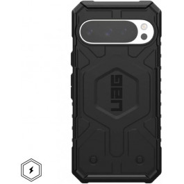   URBAN ARMOR GEAR Google Pixel 9 Pro, Pathfinder Pro Magnetic, Black (614455114040)