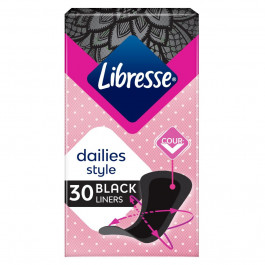   Libresse Daily Fresh Normal Black Ежедневные прокладки 30 шт. (7322540919516)