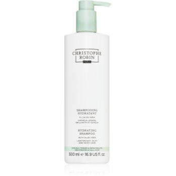 Christophe Robin Hydrating Shampoo with Aloe Vera зволожуючий шампунь з алое вера 500 мл - зображення 1