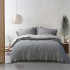 Lotus Покривало Home Sia muslin dark grey-light grey 220x240 (2000022332033) - зображення 6