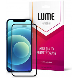   Lume Protection 2.5D Silk Narrow Border Black for iPhone 12/12 Pro (LU25D61B)