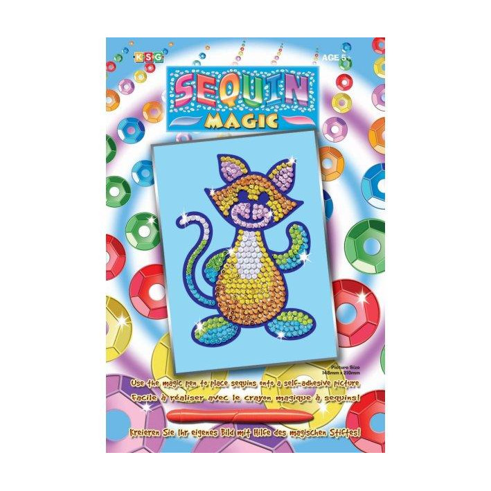 Sequin Art SEQUIN MAGIC Cat (SA0718) - зображення 1