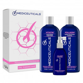   Mediceuticals Відновлювальний набір для тонкого волосся у жінок  Fine Thinning Hair Restoration Kit For Women