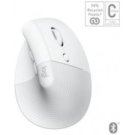   Logitech Lift for Mac Vertical Ergonomic Mouse Off White (910-006477)