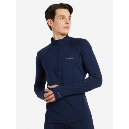   Columbia Термокофта чоловіча спортивна демісезонна  Midweight Stretch Long Sleeve Half Zip 1638571CLB-464 S (