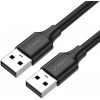 UGREEN US102 USB-A 2.0 Male to Male 1.5m Black (10310) - зображення 1