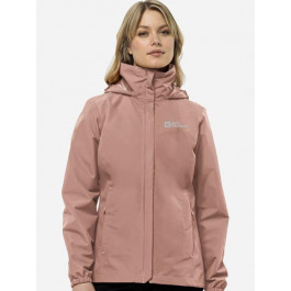   Jack Wolfskin Спортивна куртка з капюшоном жіноча  Stormy Point 2L Jkt W 1111202-2919 L Рожева (4064886000642)