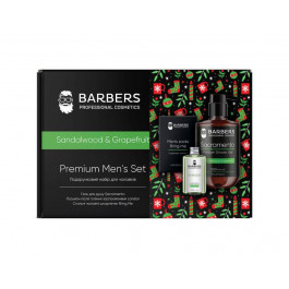   Barbers Professional Подарунковий новорічний набір для чоловіків Sandalwood & Grapefruit