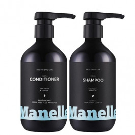   Manelle Дует набір  Рrofessional care Avocado Oil & Keracyn SHAMPOO+CONDITIONER  500+500 мл