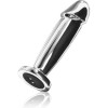 Toy Joy The Intruder Vibrating Plug, сріблястий (TJ10060) - зображення 1