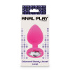 Toy Joy Diamond Booty Jewel рожевий, Large (TJ10575) - зображення 4