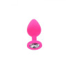 Toy Joy Diamond Booty Jewel з каменем, рожевий, Medium (TJ10574) - зображення 1