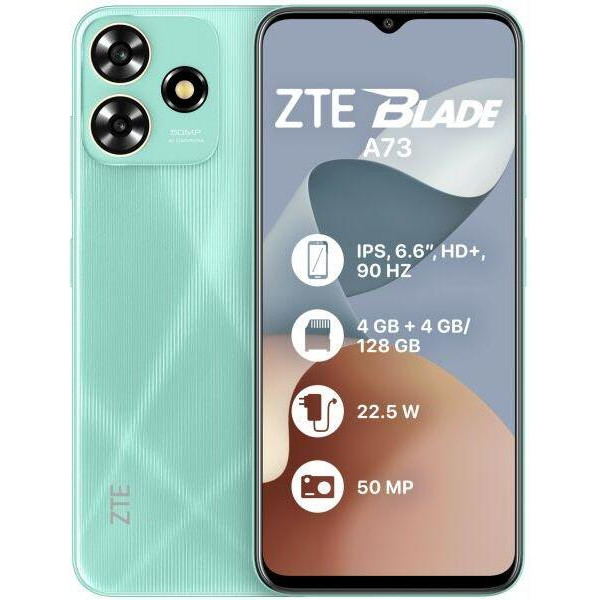 ZTE Blade A73 4/128GB Green - зображення 1