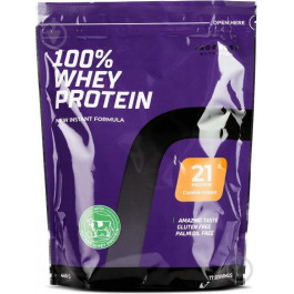   Progress Nutrition 100% Whey Protein New Instant Formula 460 g /17 servings/ Cookies-Cream