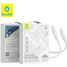   Blueo Liquid Silicone USB-C to Lightning Cable White