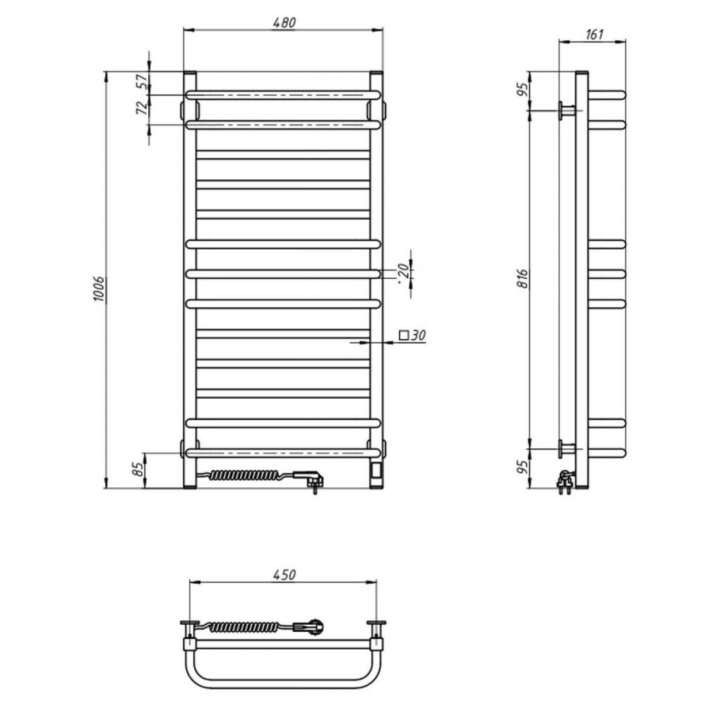 Navin Грандис 480x1000 (12-208153-4810) - зображення 1