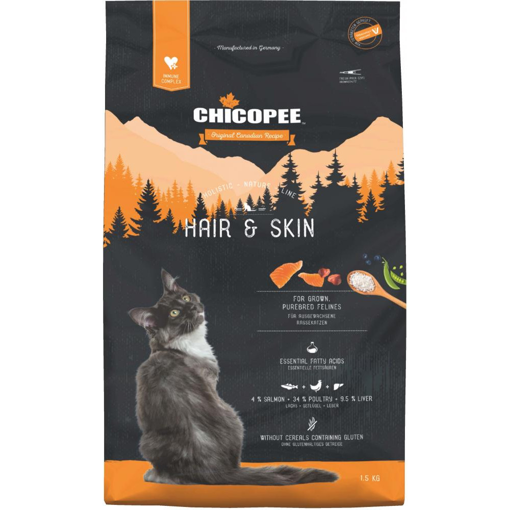 Chicopee HNL Cat Hair & Skin 8 кг (018104) - зображення 1