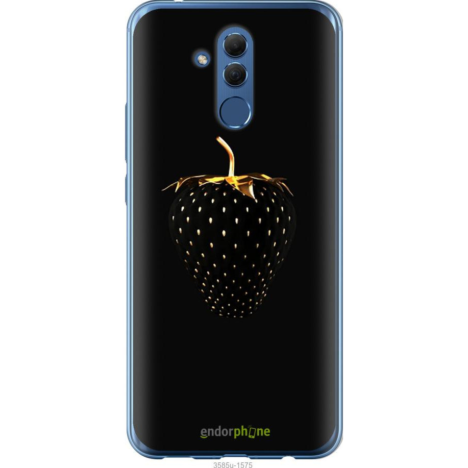 Endorphone Силіконовий чохол на Huawei Mate 20 Lite Чорна полуниця 3585u-1575-38754 - зображення 1