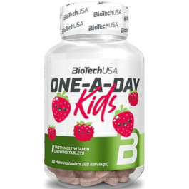   BiotechUSA One-A-Day Kids 90 chew tabs мультивитамин