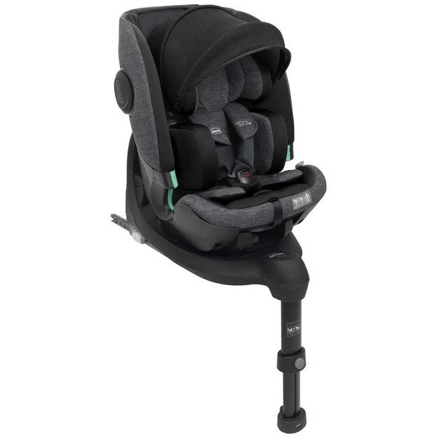 Chicco Bi-Seat Air i-Size з базою темно-сірий (87050.72) - зображення 1