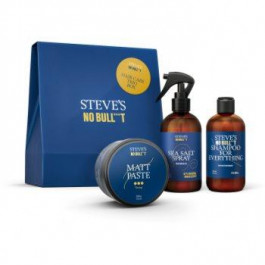   Steve's No Bull***t Hair Care Trio Box подарунковий набір для волосся для чоловіків