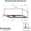 Minola HBI 5264 WH GLASS 700 LED Line - зображення 9