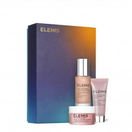   Elemis Набір для обличчя про-колаген Троянда  Kit The Pro-Collagen Rose Icons Skin Soothing Trio для сяяння