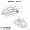 Minola HBI 52022 BL 700 LED - зображення 10