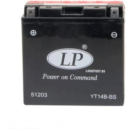   LP Battery AGM 6CT-12Ah 190А Аз (YT14B-BS)