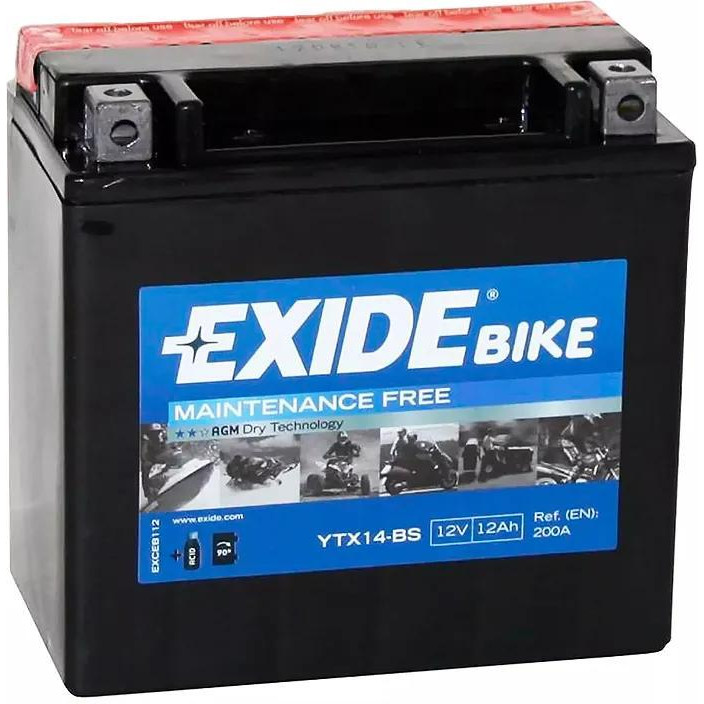 Exide YTX14-BS - зображення 1