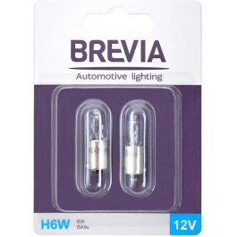   Brevia H6W 12V 6W BA9s 12332B2