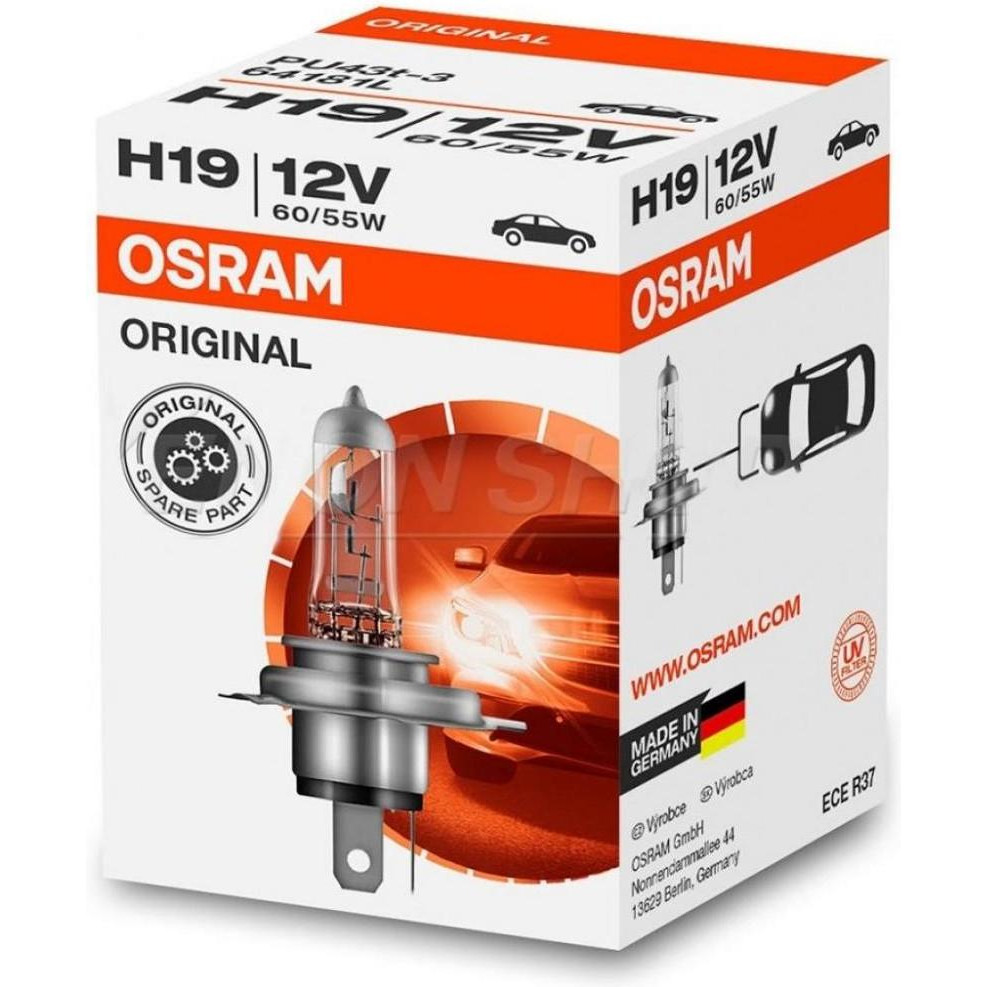 Osram H19 Original Line 65/55W (64181L) - зображення 1