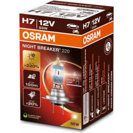   Osram H7 BREAKER +220% 55W 12V PX26d NIGHT (64210NB220-FS)