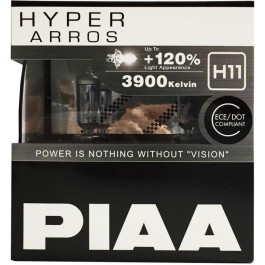   PIAA H11 Hyper Arros 3900K +120% (HE-906)