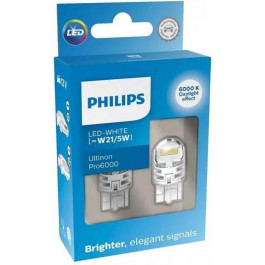   Philips W21/5W LED White Ultinon Pro6000 12В (11066CU60X2)