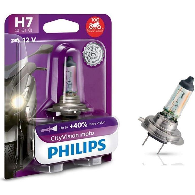 Philips H7 CityVisionMoto (12972CTVBW) - зображення 1