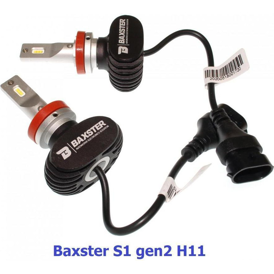 Baxster S1 gen2 H11 6000K - зображення 1