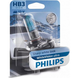   Philips HB3 WhiteVision Ultra +60% 60W 12V 3800K 9005WVUB1