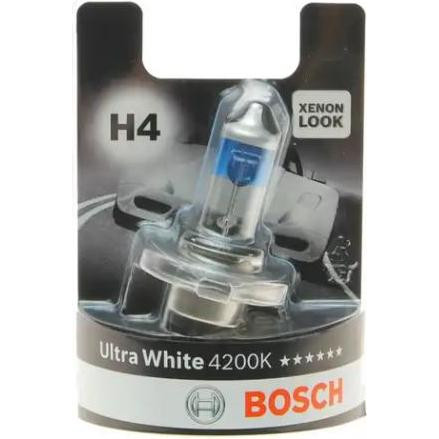 Bosch H4 Ultra White 4200K (1987301089) - зображення 1