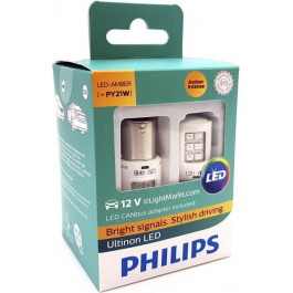   Philips PY21W Ultinon 12V Amber (11498ULAX2)