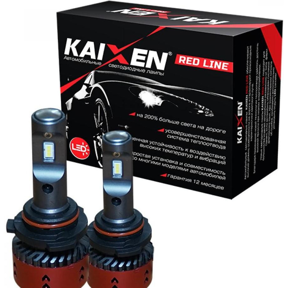 Kaixen RedLine HB3 9005 6000K 35W - зображення 1