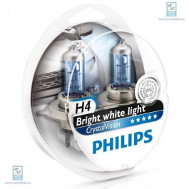   Philips H4 CrystalVision 12V 55W (12342CVSM)