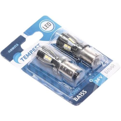 Tempest S25 14SMD BA15S 24V WHITE tmp-LX16-S25-24 - зображення 1