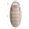 Naturehike PS300 NH20MSD03 / right, beige - зображення 6