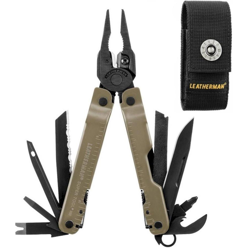 Leatherman Super Tool 300 M Black/Coyote (832762) - зображення 1